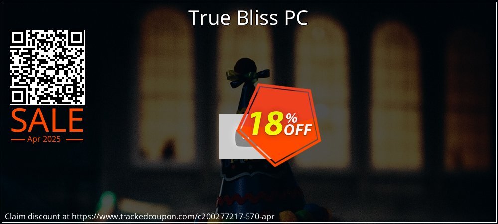 True Bliss PC coupon on World Backup Day offering sales