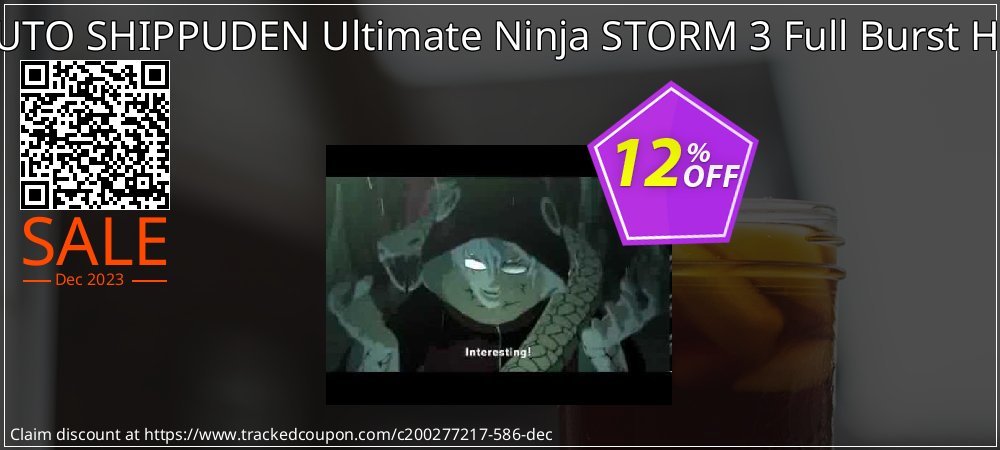 NARUTO SHIPPUDEN Ultimate Ninja STORM 3 Full Burst HD PC coupon on World Party Day offering discount