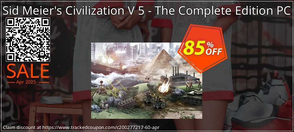 Sid Meier's Civilization V 5 - The Complete Edition PC coupon on National Walking Day sales