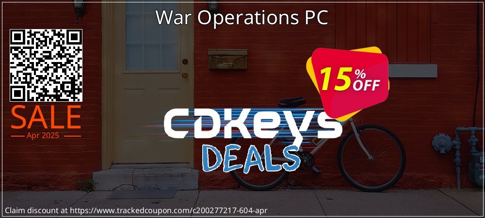 War Operations PC coupon on Tell a Lie Day offering discount