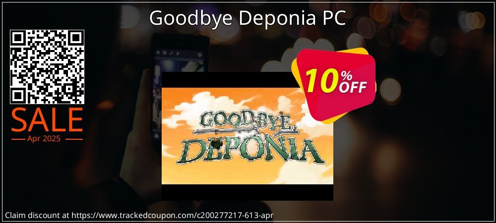 Goodbye Deponia PC coupon on Easter Day offering discount