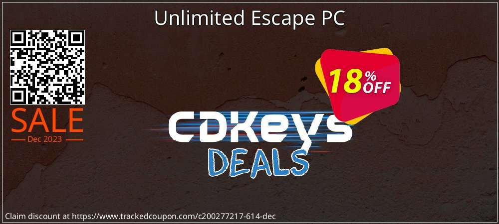 Unlimited Escape PC coupon on Tell a Lie Day offering sales