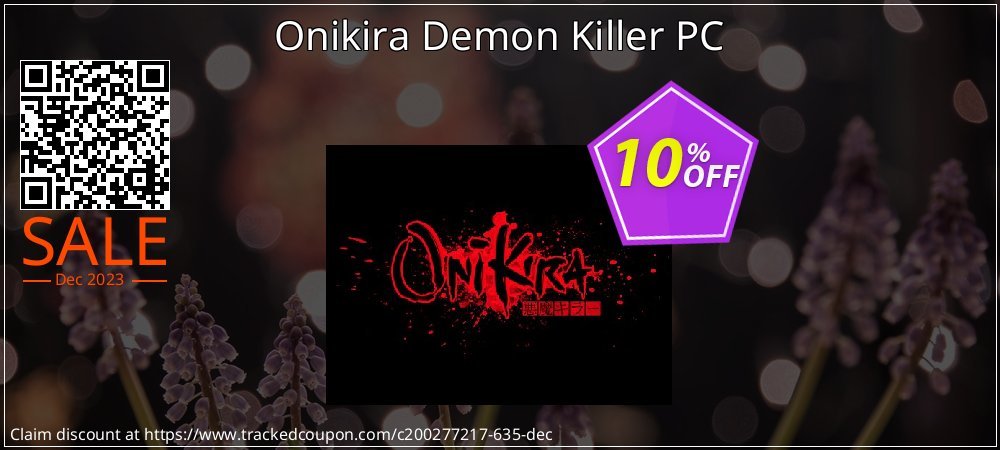 Onikira Demon Killer PC coupon on Mother Day sales