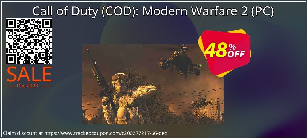 Call of Duty - COD : Modern Warfare 2 - PC  coupon on World Party Day super sale