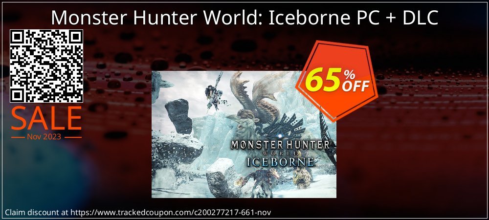 Monster Hunter World: Iceborne PC + DLC coupon on World Party Day discounts