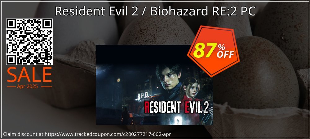 Resident Evil 2 / Biohazard RE:2 PC coupon on April Fools' Day promotions