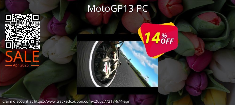 MotoGP13 PC coupon on Tell a Lie Day offer