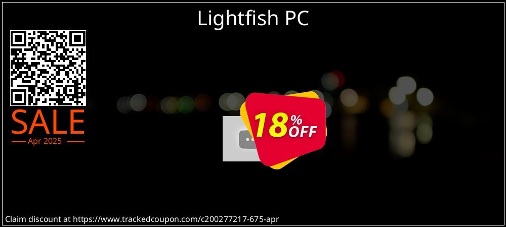 Lightfish PC coupon on Mother Day offering discount