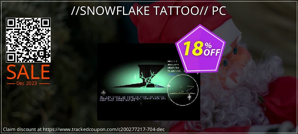 //SNOWFLAKE TATTOO// PC coupon on Tell a Lie Day offering sales