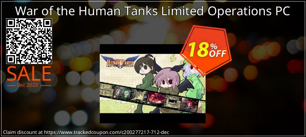 War of the Human Tanks Limited Operations PC coupon on April Fools' Day offering discount