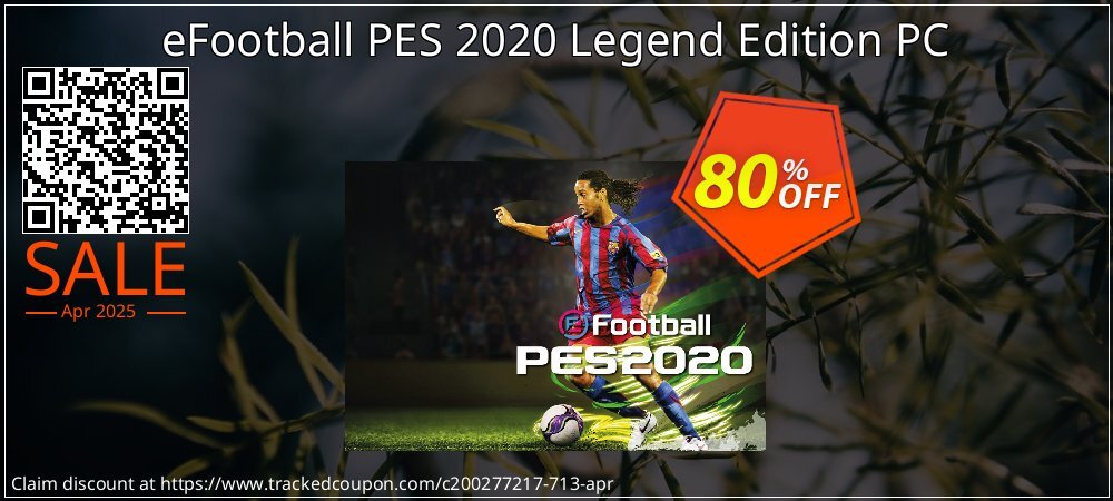 eFootball PES 2020 Legend Edition PC coupon on Easter Day offering sales