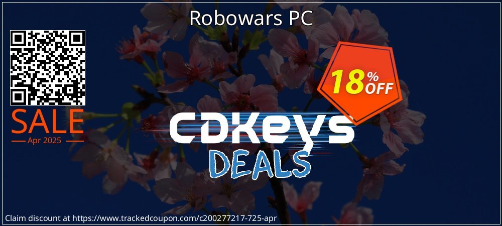 Robowars PC coupon on National Walking Day promotions