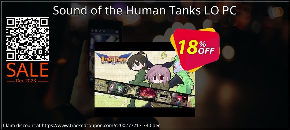 Sound of the Human Tanks LO PC coupon on National Walking Day offering discount