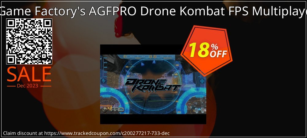 Axis Game Factory's AGFPRO Drone Kombat FPS Multiplayer PC coupon on Easter Day discounts