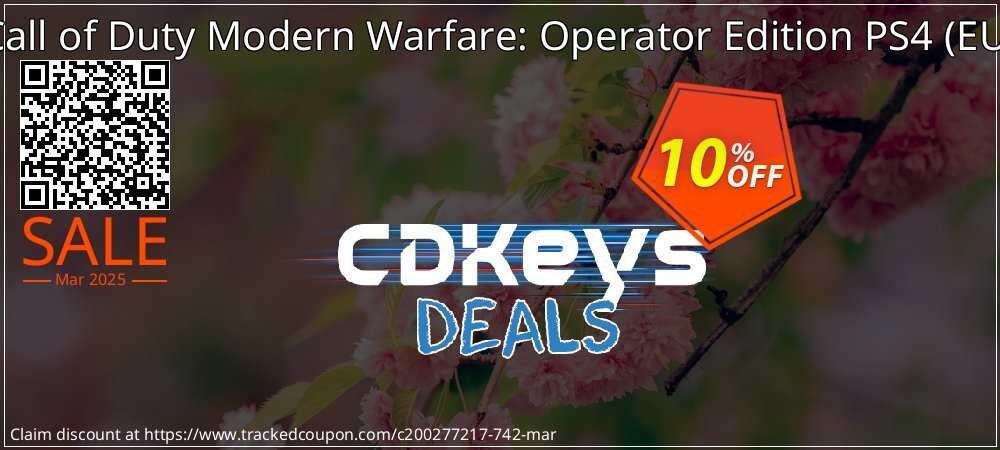 Call of Duty Modern Warfare: Operator Edition PS4 - EU  coupon on April Fools' Day discounts