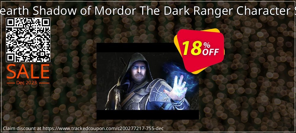 Middleearth Shadow of Mordor The Dark Ranger Character Skin PC coupon on National Walking Day offer