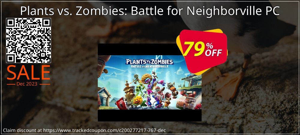 Plants vs. Zombies: Battle for Neighborville PC coupon on Working Day super sale