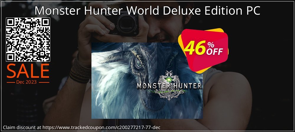 Monster Hunter World Deluxe Edition PC coupon on April Fools' Day promotions