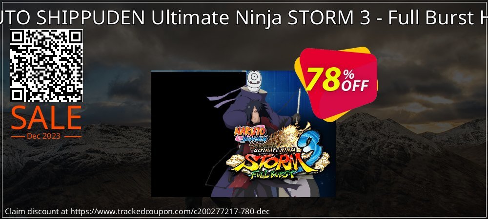 NARUTO SHIPPUDEN Ultimate Ninja STORM 3 - Full Burst HD PC coupon on National Walking Day sales