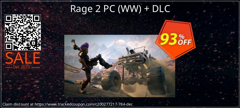 Rage 2 PC - WW + DLC coupon on April Fools' Day discount