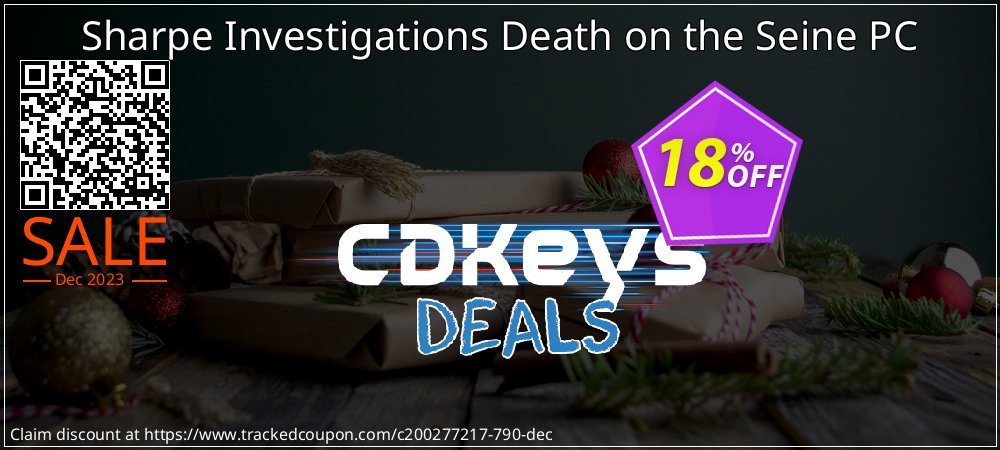 Sharpe Investigations Death on the Seine PC coupon on Mother's Day offer