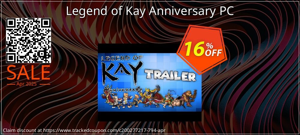 Legend of Kay Anniversary PC coupon on Tell a Lie Day offering sales