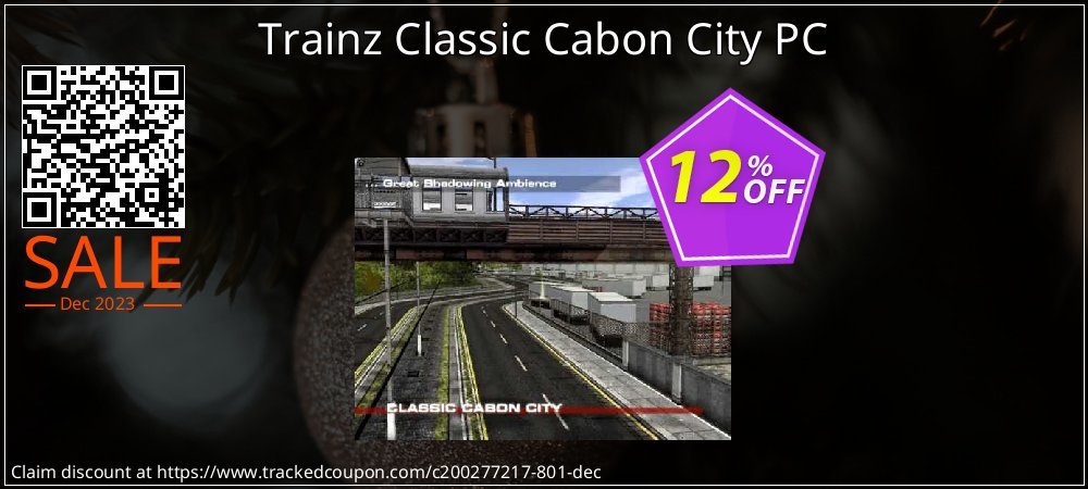 Trainz Classic Cabon City PC coupon on World Whisky Day offering discount