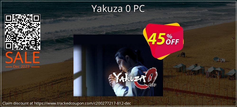 Yakuza 0 PC coupon on April Fools' Day offering sales