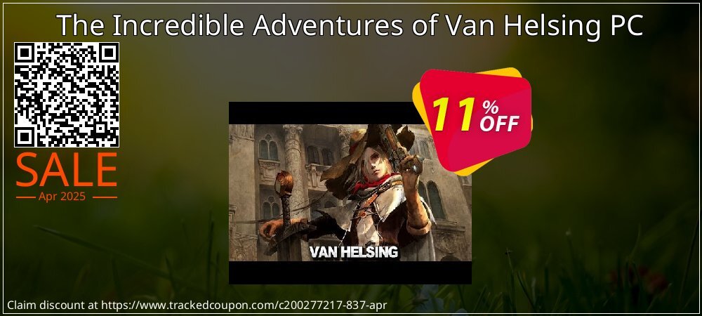 Get 10% OFF The Incredible Adventures of Van Helsing PC promo
