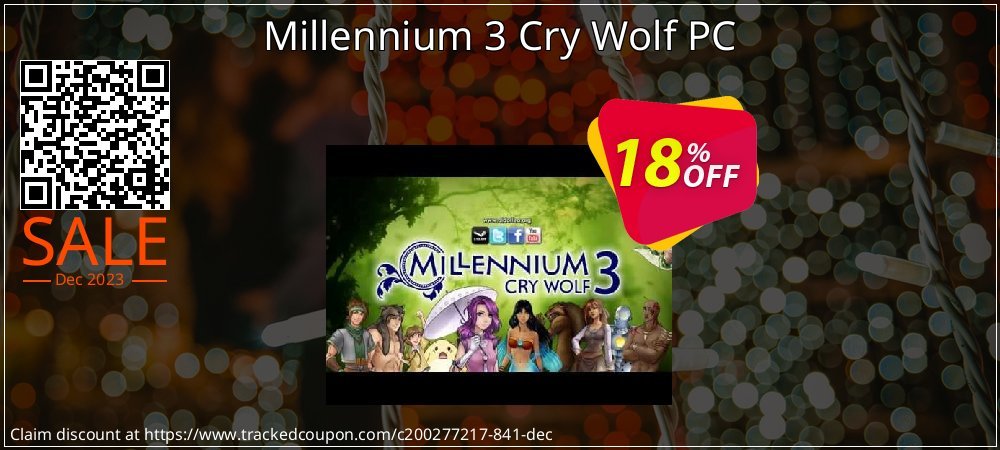 Millennium 3 Cry Wolf PC coupon on National Loyalty Day promotions