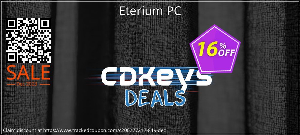 Eterium PC coupon on April Fools' Day offering sales