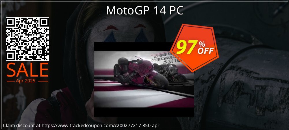 MotoGP 14 PC coupon on National Walking Day discounts