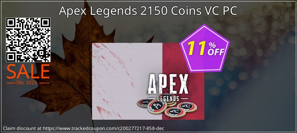 Apex Legends 2150 Coins VC PC coupon on Easter Day super sale