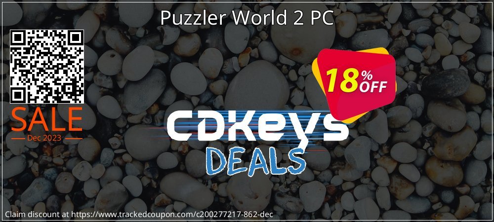 Puzzler World 2 PC coupon on National Memo Day offer
