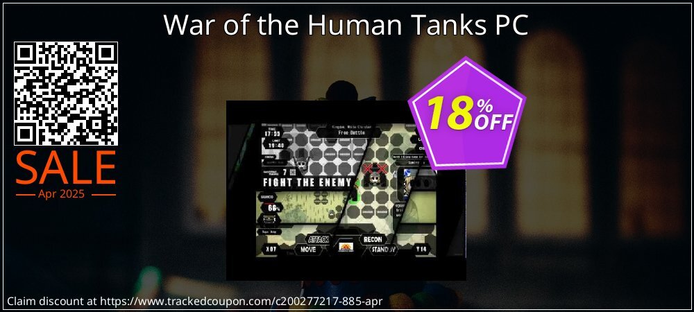 War of the Human Tanks PC coupon on National Walking Day super sale