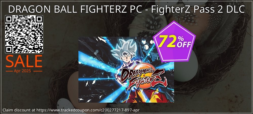 DRAGON BALL FIGHTERZ PC - FighterZ Pass 2 DLC coupon on April Fools' Day sales