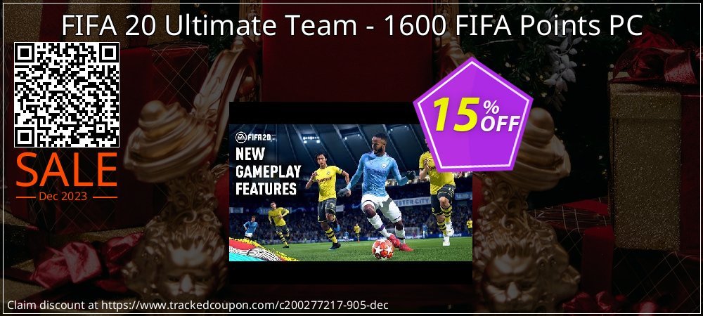 FIFA 20 Ultimate Team - 1600 FIFA Points PC coupon on National Walking Day promotions