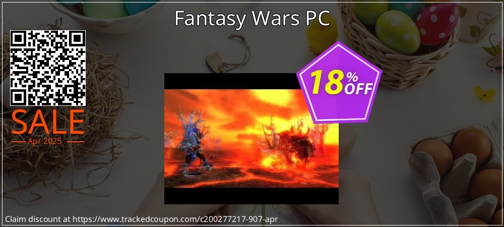 Fantasy Wars PC coupon on April Fools' Day deals