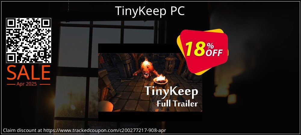 TinyKeep PC coupon on Easter Day offer