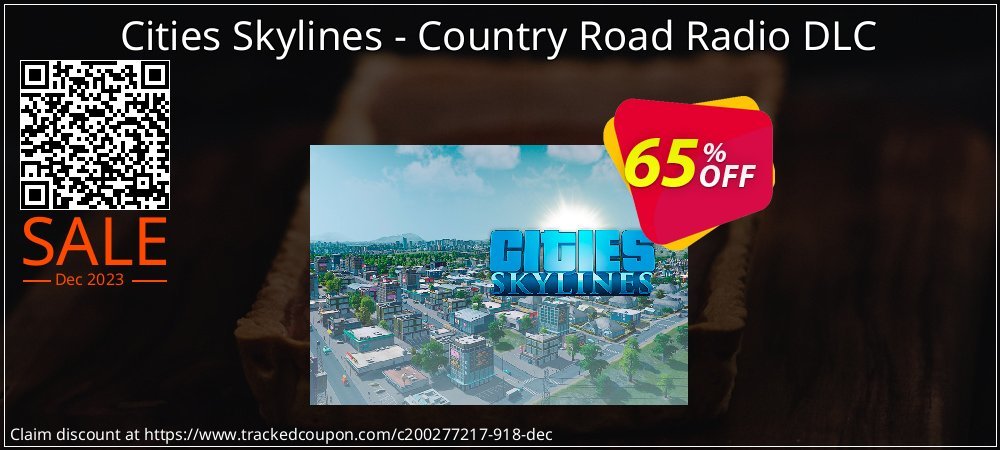 Cities Skylines - Country Road Radio DLC coupon on Easter Day discount