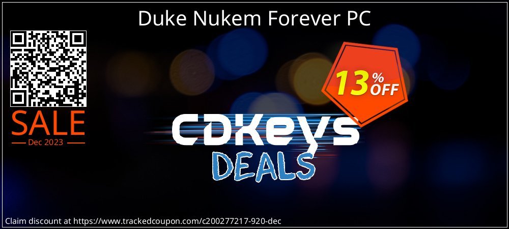 Duke Nukem Forever PC coupon on National Walking Day offering sales