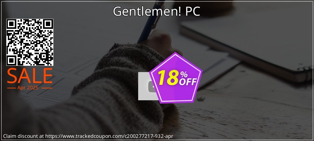 Gentlemen! PC coupon on April Fools' Day promotions