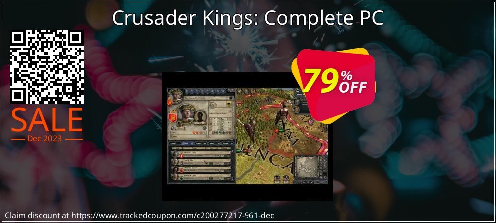 Crusader Kings: Complete PC coupon on World Population Day offering discount