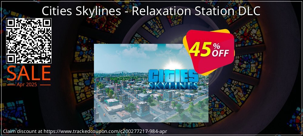 Cities Skylines - Relaxation Station DLC coupon on World Password Day discounts