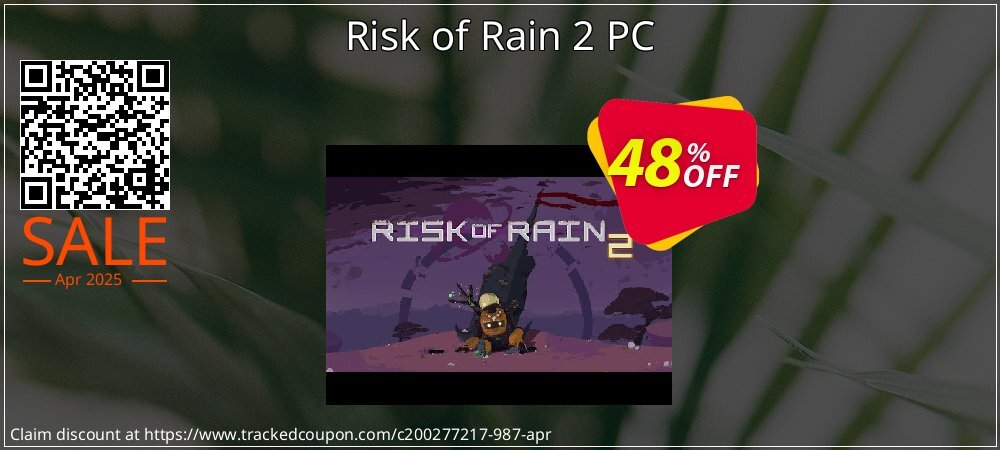 Risk of Rain 2 PC coupon on April Fools' Day sales