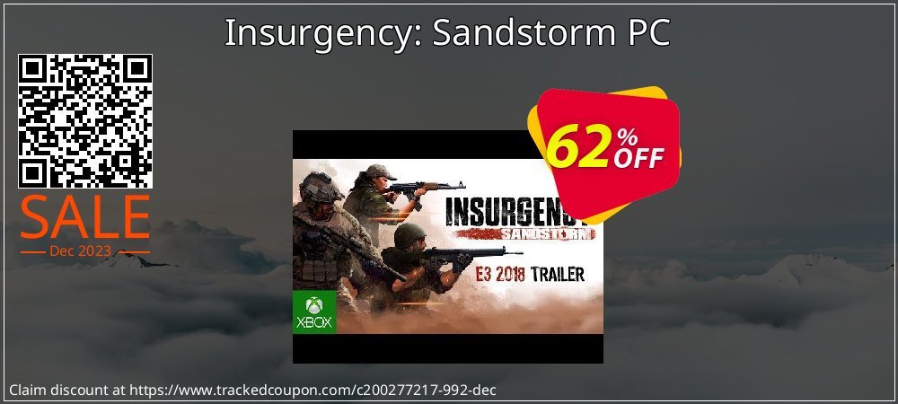 Insurgency: Sandstorm PC coupon on April Fools' Day offering sales