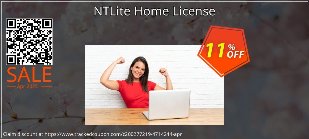 NTLite Home License coupon on Tell a Lie Day offering discount