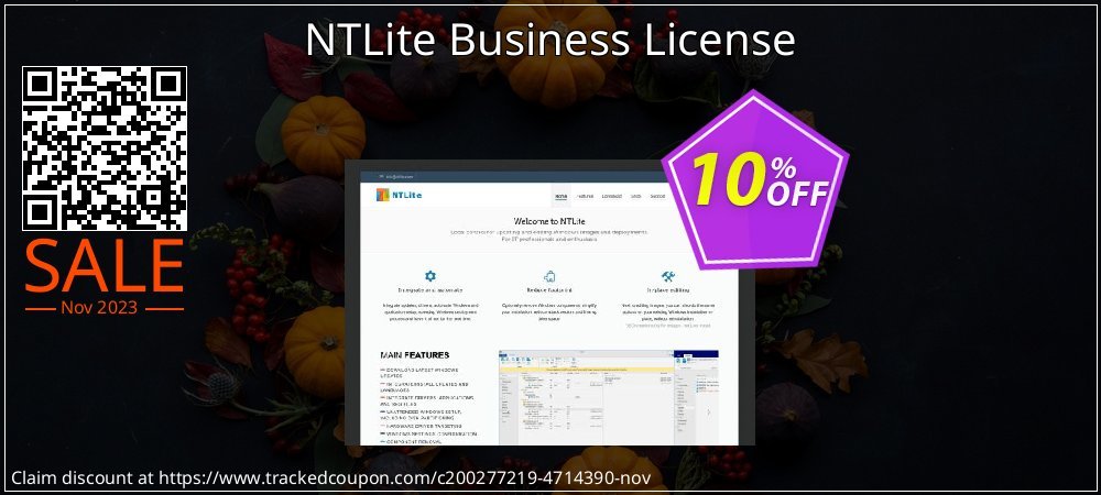 NTLite Business License coupon on National Walking Day super sale
