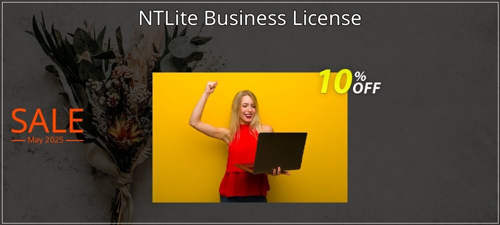 NTLite Business License coupon on Mother Day discounts