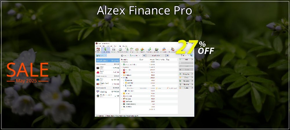 Alzex Finance Pro coupon on National Pizza Party Day offer